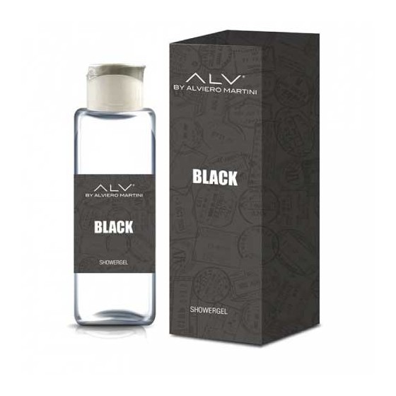 BLACK  gel doccia by ALVIERO MARTINI 400 ml