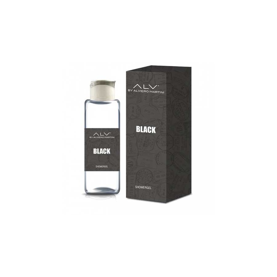 BLACK  gel doccia by ALVIERO MARTINI 400 ml