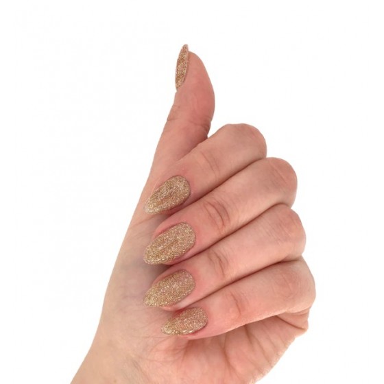 LAYBA gel polish 687 GOLD GLITTER LAYLA COSMETICS