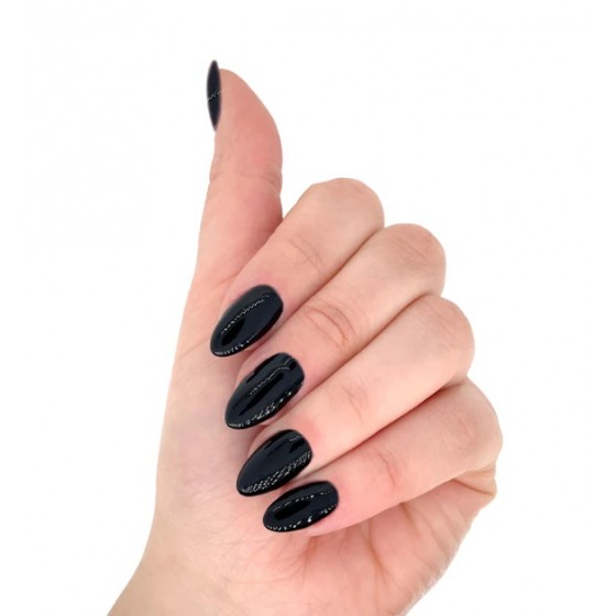 LAYBA gel polish 696 PURE BLACK LAYLA COSMETICS