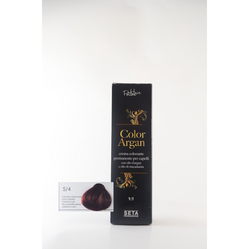 5/4 Castano Chiaro rame color argan hair potion