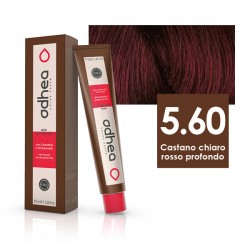 5.60 castano chiaro rosso profondo Odhea color cream 100 ml